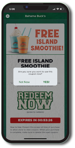 Campus Cash Coupons Screen 3