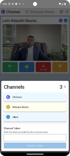 Android application Chomee screenshort