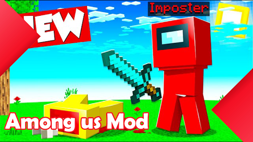 MCPE Mod Among Us Map