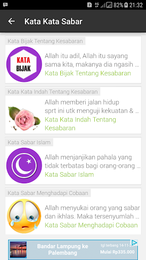 Kata-Kata Sabar Screen 2