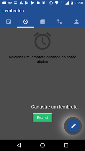 Android application 3 Essencias screenshort