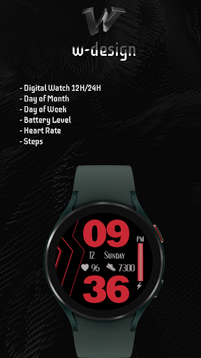 W-Design WOS008 - Watch Face