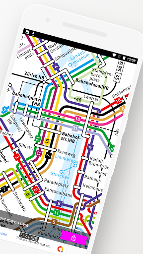 ZURICH TRAM TRAVEL GUIDE Screen 2