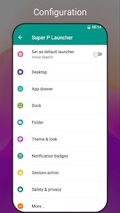 Super P Launcher v7.5.1 Mod APK 6