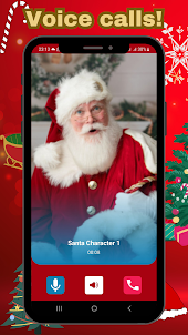 Santa Call: Calls Screen