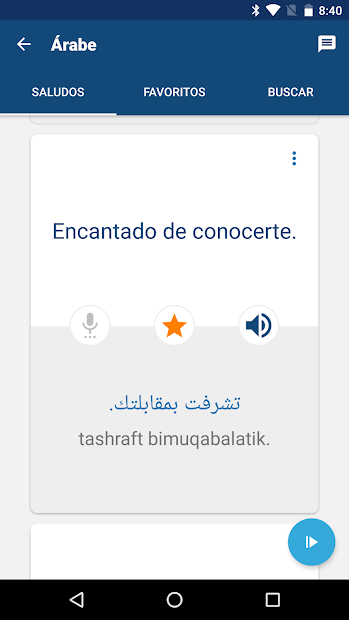 Imágen 4 Aprende árabe | Traductor android