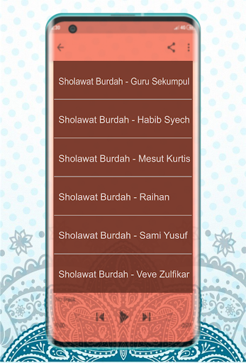 Qasidah Burdah Lengkap Syahdu Screen 2
