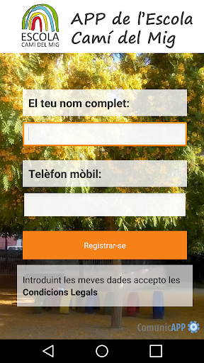 Android application Escola Camí del Mig screenshort