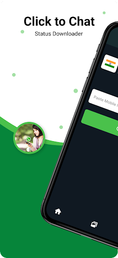 Android application Click to Chat - Status Saver screenshort