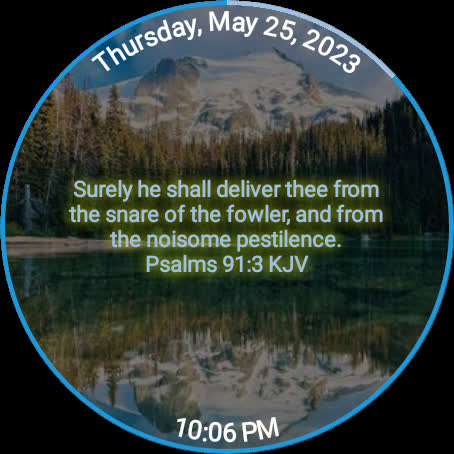 Refuge Bible Watch Face Screen 3