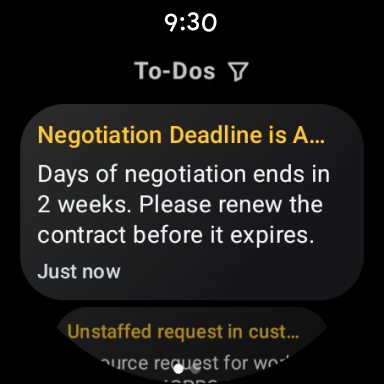 Screenshot of SAP Mobile Start