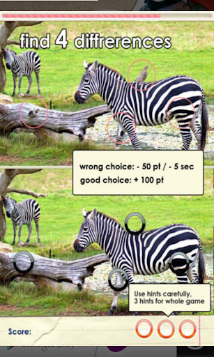 Spot the Difference Screen 2