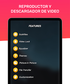 Captura 24 Video Player for Android - HD android