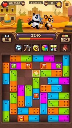 Game screenshot Pandamino - Color Slide Puzzle apk download
