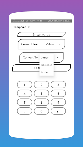 Unit Converter Screen 3