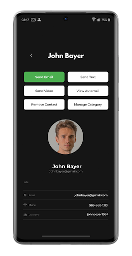 Exertus NEXT App Screen 3