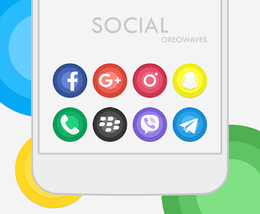OreoWaves Icon Pack gepatchte APK 4