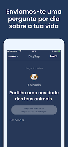 Android application DaySay screenshort