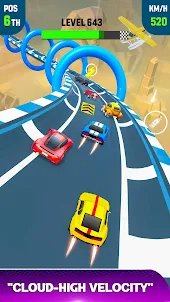 sky race 3d: เกมแข่งรถ