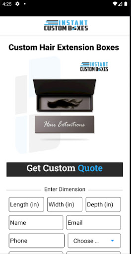 Instant Custom Boxes - ICB Screen 3