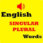 Cover Image of ดาวน์โหลด English Singular Plural Words 2021  APK
