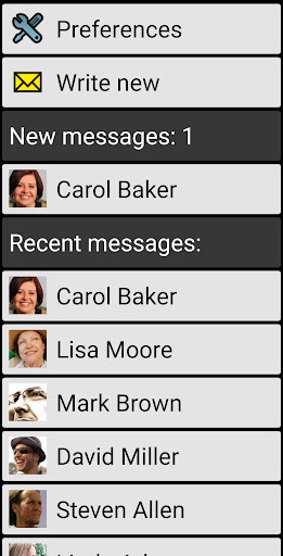 BIG SMS for Seniors Screen 2