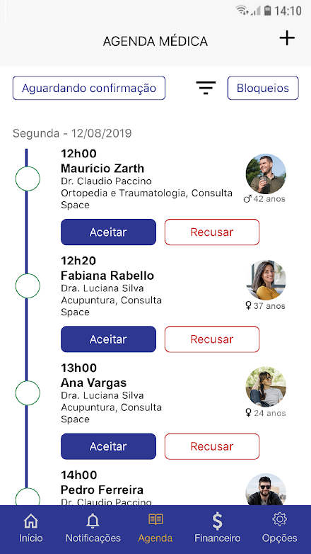 Tem Hora - Prestador Screen 2