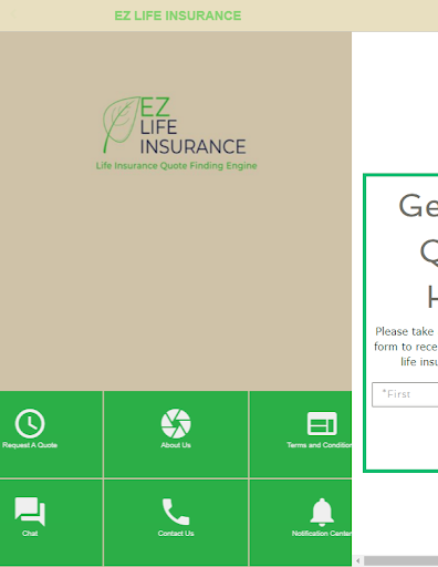 Android application EZ LIFE INSURANCE screenshort