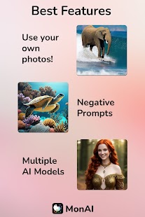 monAI - AI Art Generator Ekran görüntüsü