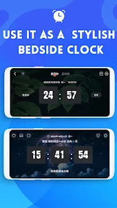 widget : Floating Clock