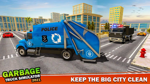 Police Garbage Truck Simulator  screenshots 2