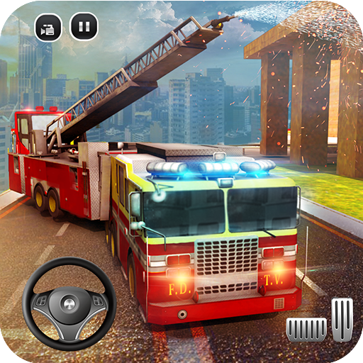 City Rescue Fire Truck Games