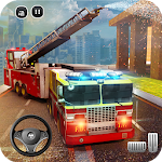 Cover Image of Herunterladen City Rescue Feuerwehrauto-Spiele 1.10 APK