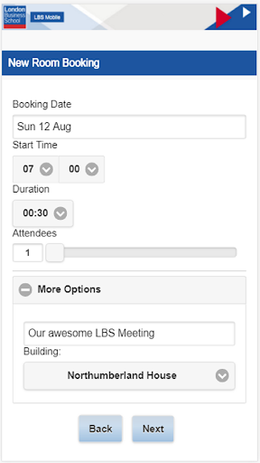 LBSMobile Screen 2