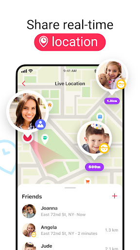 Screenshot of JusTalk Family Messenger