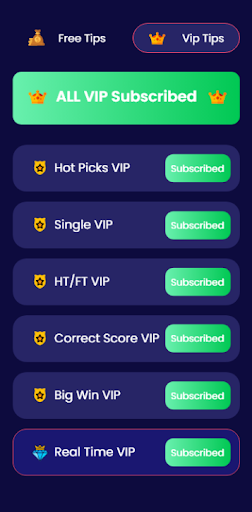 Android application MyBet screenshort