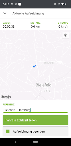 TrackCode Locations Screen 2