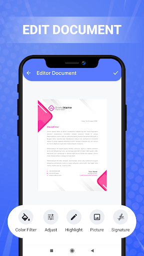 Docu Scanner - PDF Maker App Screen 3