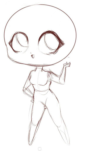 How to draw gacha life