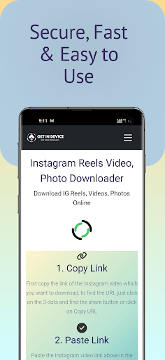 Video Downloader - GetinDevice Screen 3