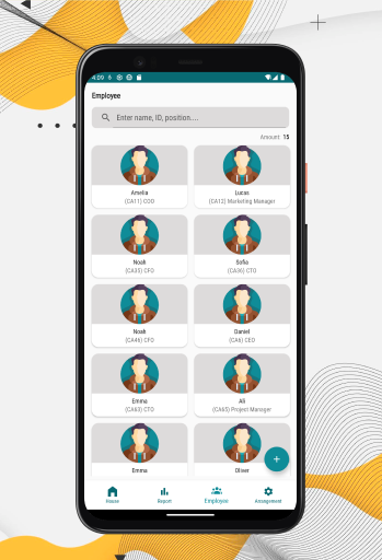 Employee Salary Records Screen 3