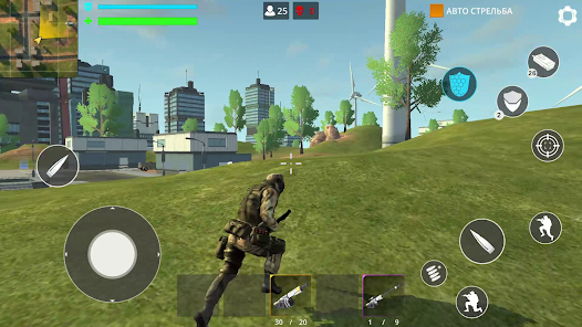 Battle Royale Fire Prime Free: Online & Offline Android Gameplay 