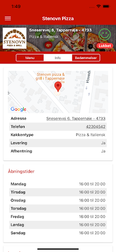 Stenovn Pizza Screen 2