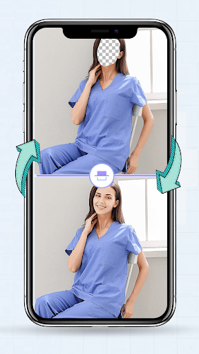 Android application Beauty Nurse Doctor Photo Suit screenshort
