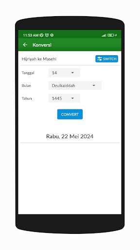 Kalender Hijriyah 1446 Screenshot