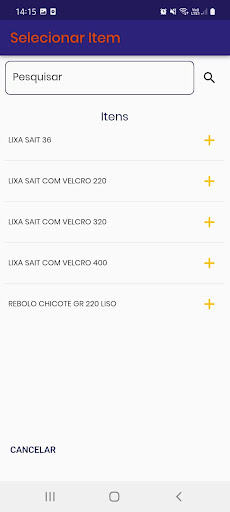 Polifacil: Pedido de Venda Screen 3