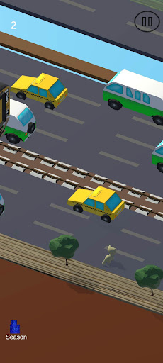 Android application Tommy Crossy Road screenshort
