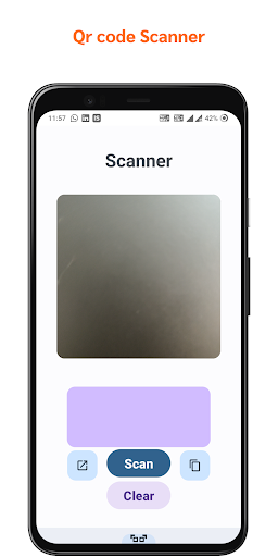 Android application QR Code Scanner screenshort