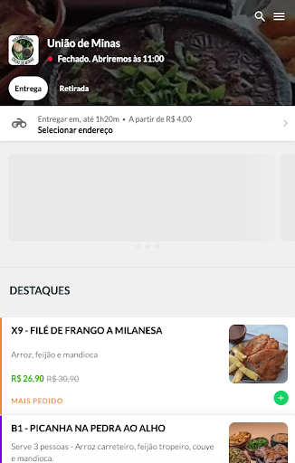 Android application União de Minas screenshort