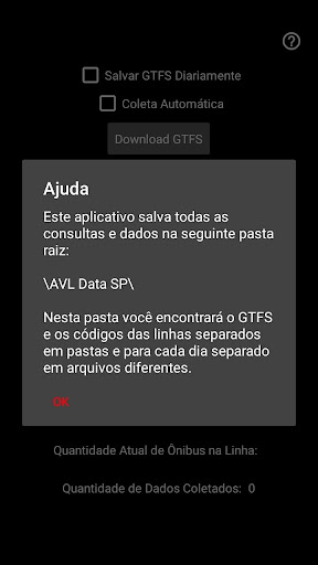 Coletar Dados de AVL de SP Screen 3